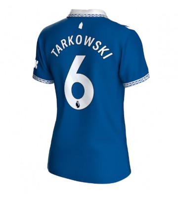 Everton James Tarkowski #6 Replika Hjemmebanetrøje Dame 2023-24 Kortærmet